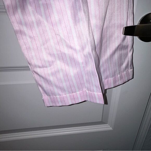 New, Miss Elaine Stripe Print Pajama Lounge Wear 2 Pc. Set - Picture 4 of 11